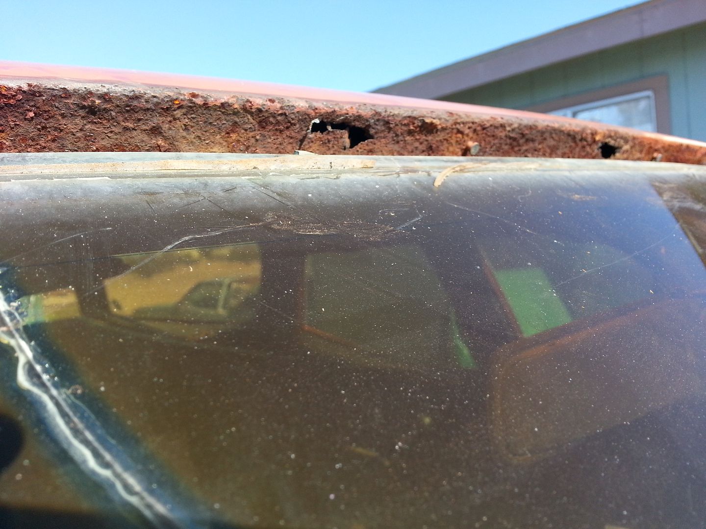 Upper windshield channel replacement? Rust pictures.... Team Chevelle